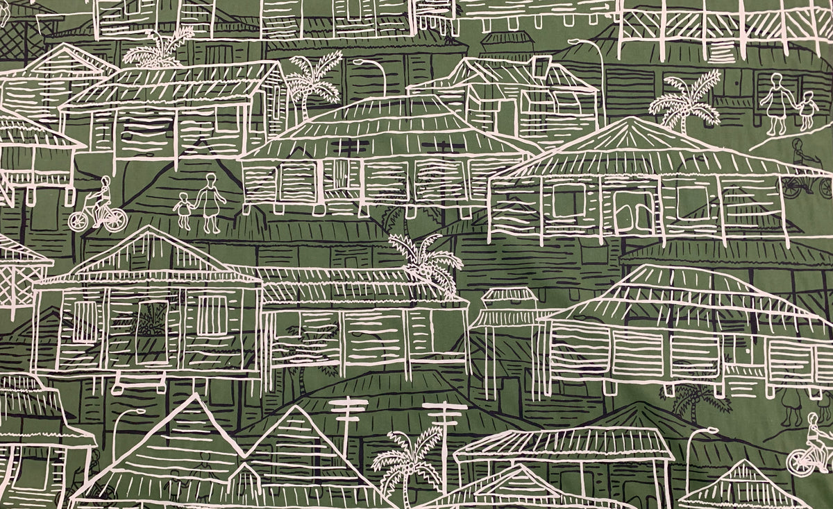 Yalirragub Buru (our place from before) on linen - Martha Lee