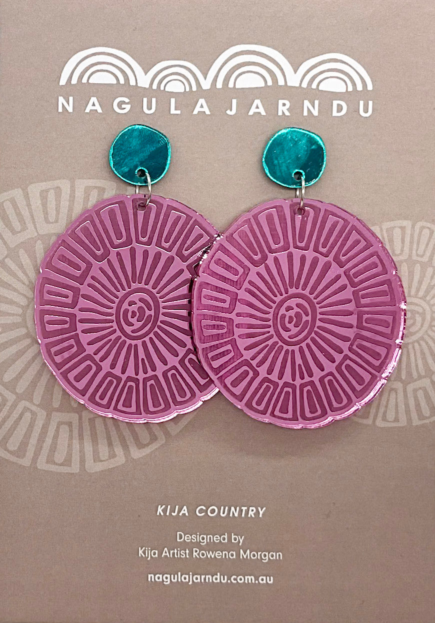 Kija Country (pink) - Rowena Morgan