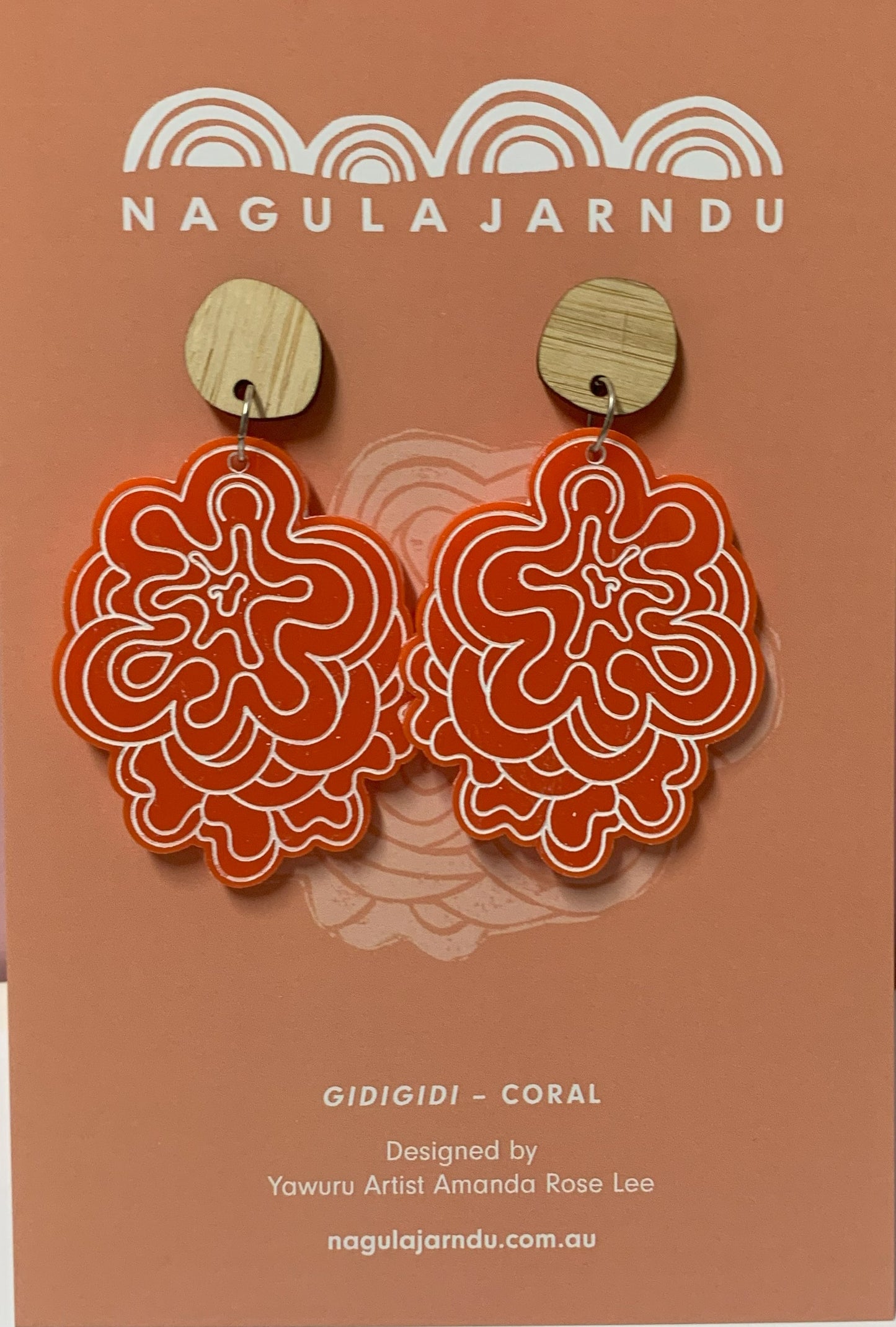 Gidigidi (Coral) - Amanda Rose Lee