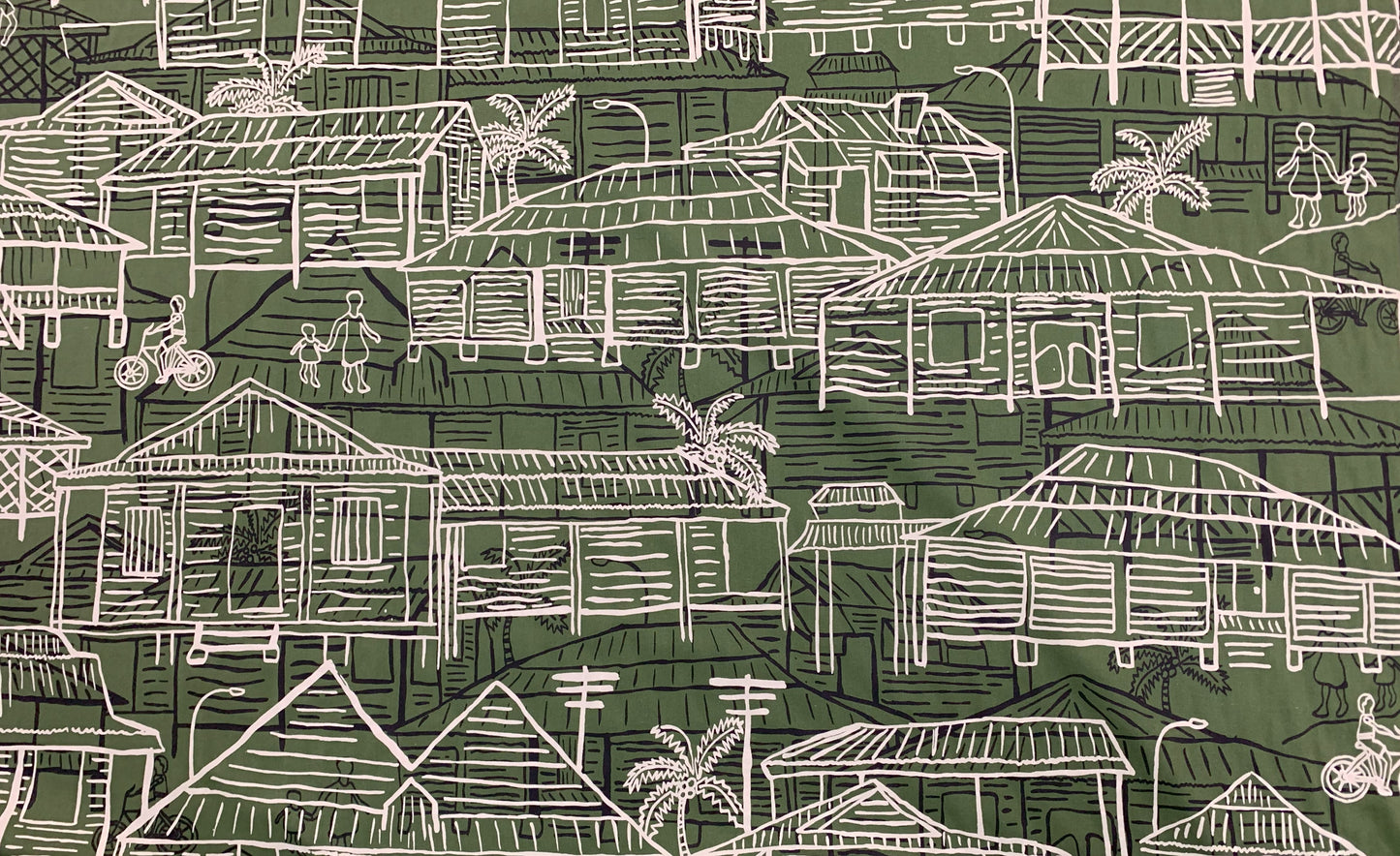 Yalirragub Buru (our place from before) on linen - Martha Lee