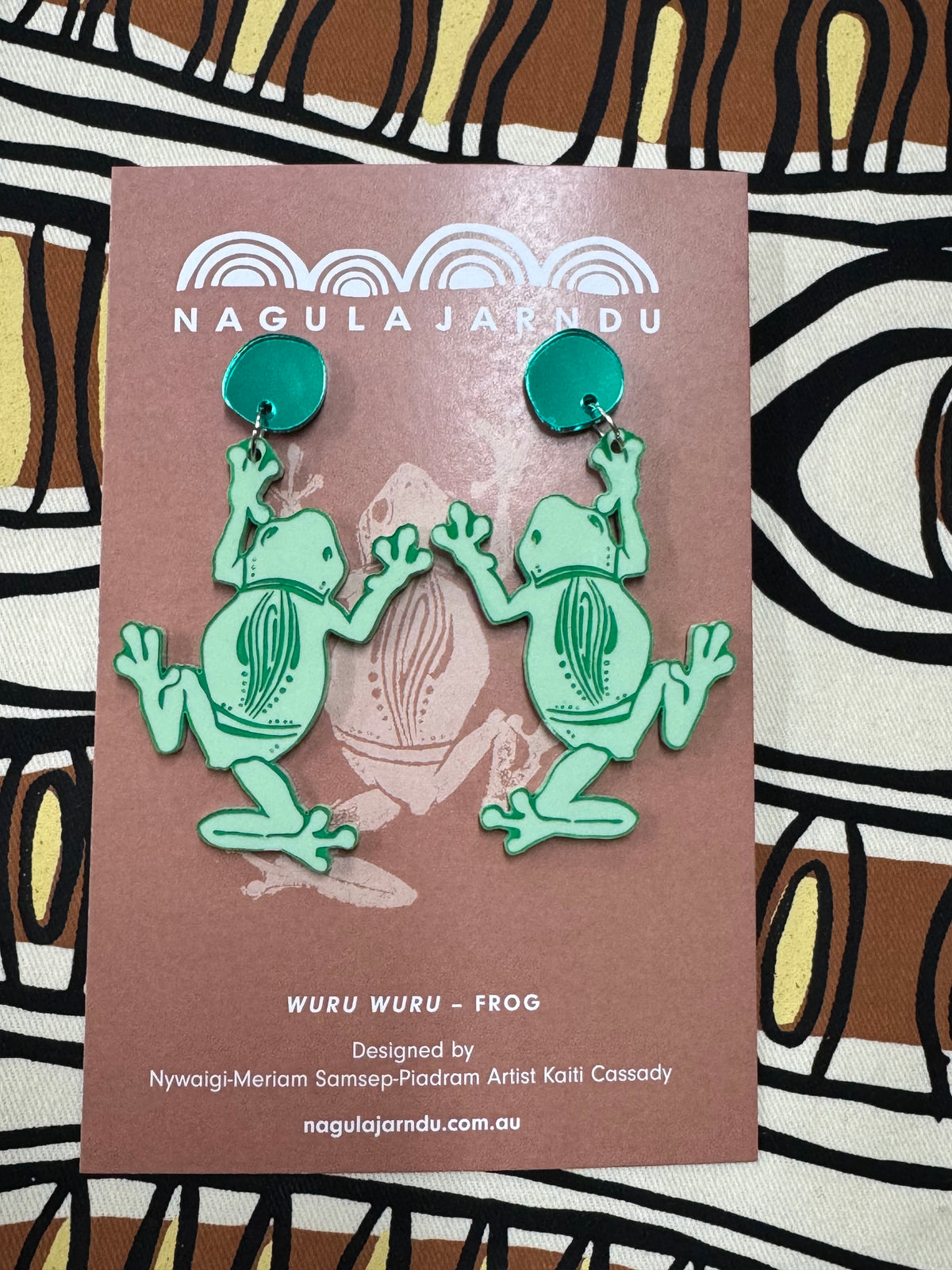 Wuru wuru (frog) - Kaiti Cassady